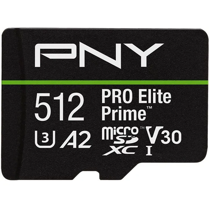Kartë Memorie SD PNY Pro Elite Prime microSDXC / 512GB - 1