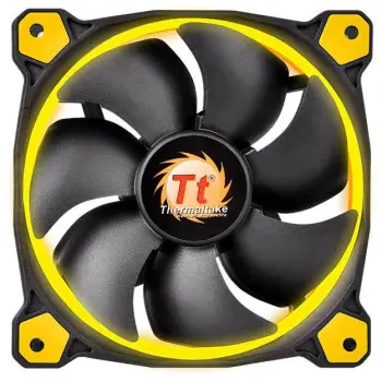 Ftohës për Kasë 140mm Thermaltake Riing 14 LED – Verdhë