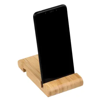 Mbajtese telefoni dhe tableti bamboo