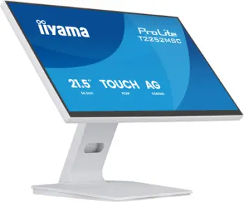 Monitor me prekje iiyama T2252MSC-W2AG, 21.4", FHD, 100 Hz, i bardhë