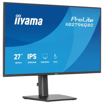 Monitor iiyama XB2796QSC-B1, 27 inç, Full HD, IPS, HDMI, USB-C, zi