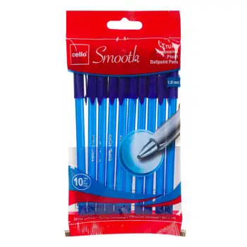 Set stilolapsa cello smooth 10 cp blu