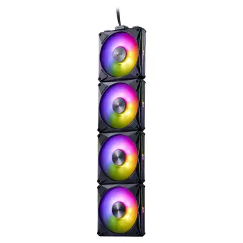 Ftohës për Kasë K Cooler XPG Hurricane MAG 120 ARGB PWM / 120mm / 4-Pack – Zezë