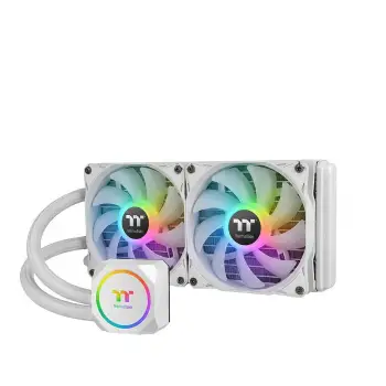 Ftohës për Procesor 240mm Thermaltake TH240 V3 ARGB Sync AIO Snow Edition – Bardhë