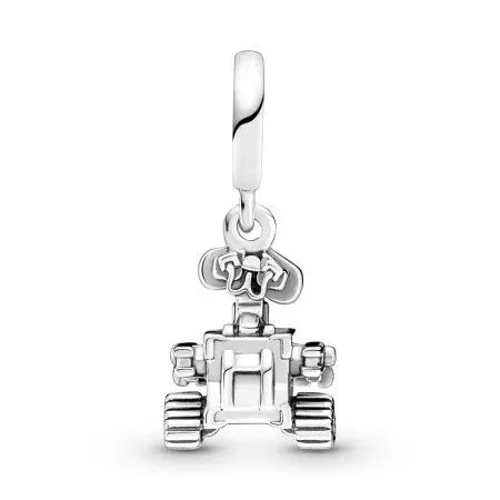 Disney Pixar Wall-E sterling silver dangle with glitter, red and black enamel - 3