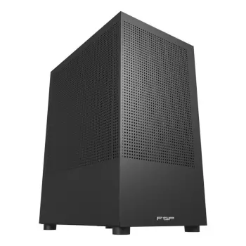 Kuti kompjuteri FSP Mini S110, Micro ATX Mini ITX, pa PSU, e zezë