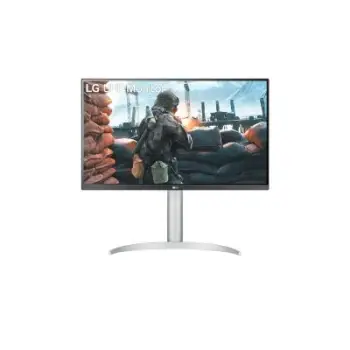 Monitor për punë LG 27UP650K-W / 27″ / 4K Ultra HD IPS LED / 60Hz / 5ms / HDMI + DP / Argjendi dhe Zezë