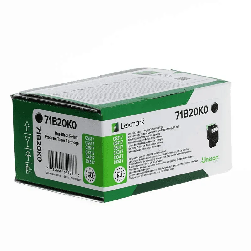 Toner Lexmark 71B20K0 – Zezë - 1