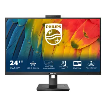Monitor Philips 24B1U5301H, 23.8", Full HD IPS, 75Hz, i zi