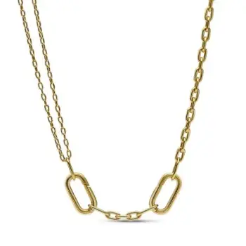 [362303C00-45] 14k Gold-plated link necklace
