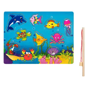 Pazell druri me magnet gjallesa deti 22.5x30 cm