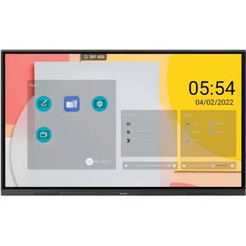 Monitor interaktiv SHARP NEC PN-L652B 65 inç 4K, Touchscreen, i zi