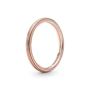 14k Rose gold-plated ring