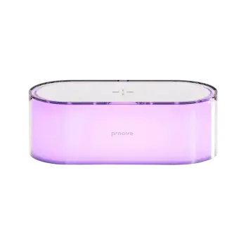 Llampë nate dhe karikues wireless Proove Multicolor Glow – 15W me ndriçim LED RGB dhe kontroll me prekje