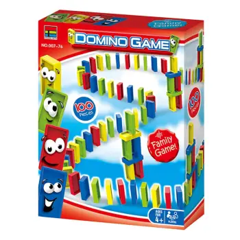 Loje domino me 100 tulla me ngjyra te ndryshme 4+