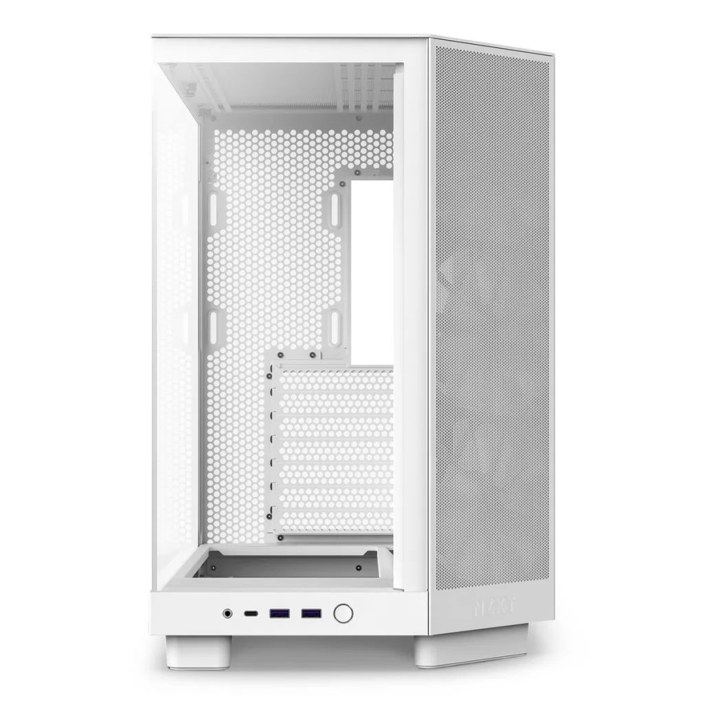 Kasë PC NZXT H6 Flow – Bardhë - 1