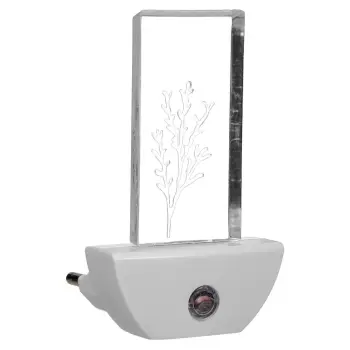 Llambë nate me sensor dhe dritë LED, 1 W