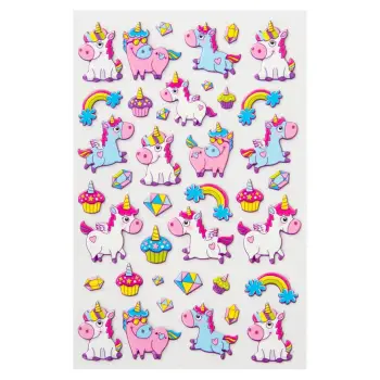 Leter ngjitese baby unicorn