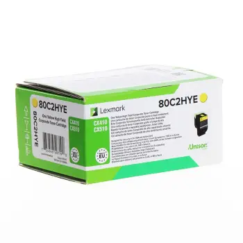 Toner Lexmark 802HY / XXL – Verdhë