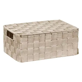 Kuti magazinimi me thyrje bezhe 30 x 20 x 12 cm