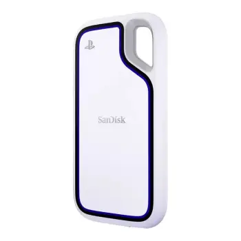 SSD i jashtëm portativ SanDisk Extreme SDSSDE62P-2T00-G25 2TB USB-C USB 3.2 Gen 2 deri 1000MB/s IP65 rugged, bardhë/blu