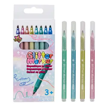 Marker Të Holle Me Ngjyra Me Xixa 8 Copë