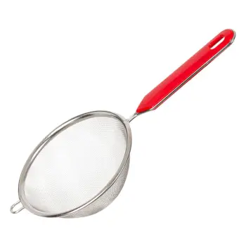 Kulluese metalike me doreze plastike te kuqe 12 cm