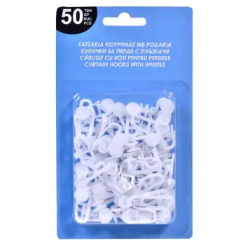 Grepa plastike për perde - 50 copë
