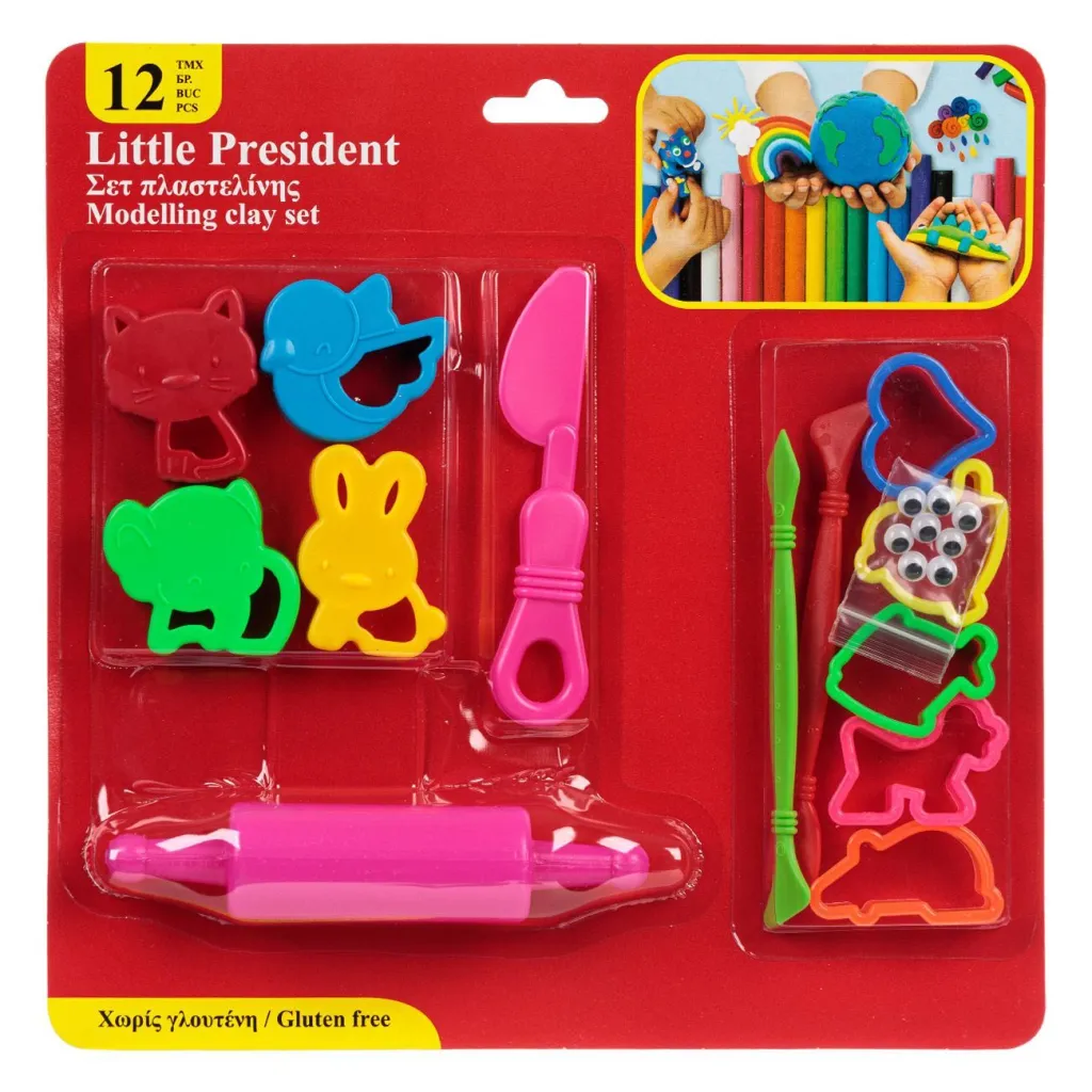 Forma Të Ndryshme Plastike Për Plasteline 14 Copë - 1