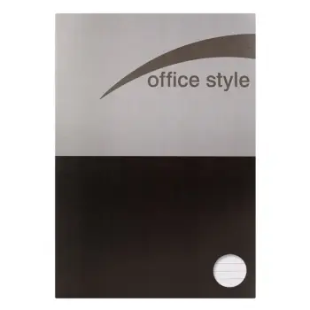 Fletore a4 office style ngjyre gri e zi 40 flete