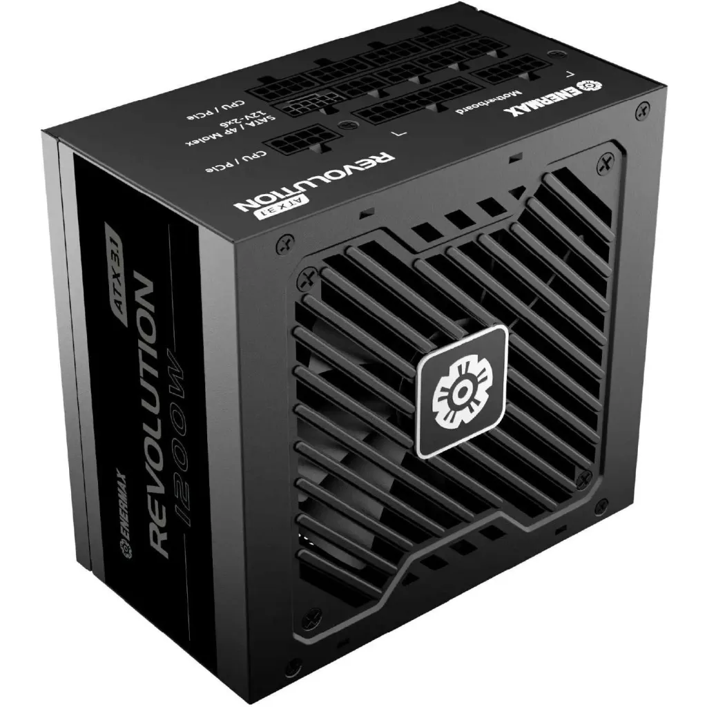 Furnizues Energjie PSU 1200W Enermax Power Supply Revolution3 80+ Gold Black ATX3.1 - 1