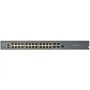 Switch Cambium cnMatrix EX2028-P – 24x Gigabit PoE+ Ports + 4x SFP+ 10G Uplink / Managed Switch / 400W PoE Budget