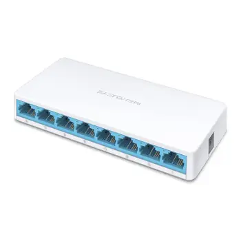 Switch Mercusys Desktop / 10/100Mbps / 8-Port / I bardhë