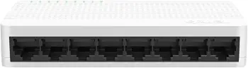 Switch Tenda S108 / 8-Port / Ethernet / 100Mbps / Plug and Play / I bardhë