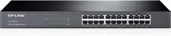Switch TP-Link / 24-port / Unmanaged / Gigabit Ethernet 10/100/1000 Mbps / 24xRJ-45 / Full/half duplex / Plug and Play / Desktop/Rackmount / I zi