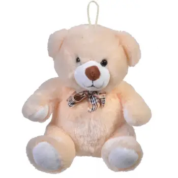 Loder arush me pellush dhe fjongo bezhe 20 cm