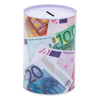 Arke kursimi metalike monedha euro 10x15 cm