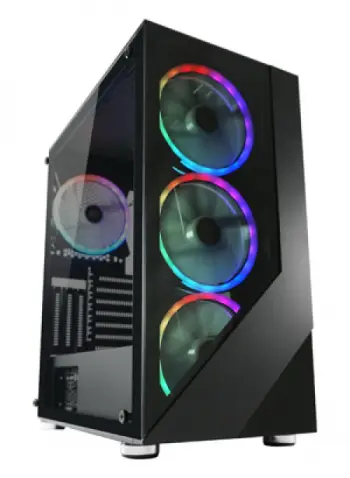 Kompjuter Gaming ICE SERIES 7 / Ryzen 5 7500X3D / 16GB DDR5 / 500GB / RTX 5060 8GB / Case Shaded X – e zezë