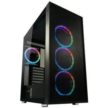 Kompjuter Gaming ICE SERIES 12 / Ryzen 7 5800X / 16GB DDR4 / 500GB / RTX 5060 8GB / Case Black Wanderer X – e zezë
