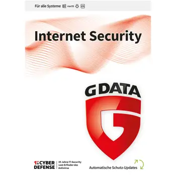Software për Siguri G Data Internet Security – 1 Year (7 Lizenzen) – – ESD-Download