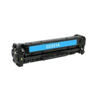 Toner TJ CC531A/CE411A/CF383A / Për HP Color LaserJet Cm2320fxi / CP2020 / 2024 / 2025 / 2026 / 2027 / CM2320 MFP Series / LaserJet Pro 300 / Pro 400 color M351a / M451dn MFP / M375nw / M475dn / M476dn MFP / Cyan / Compatible