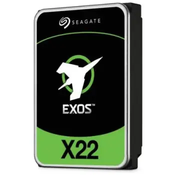 HDD i Brendshëm 3.5″ 22TB Seagate Exos X22 – SATA 6Gb/s / 7200RPM / 512e/4Kn / 24×7