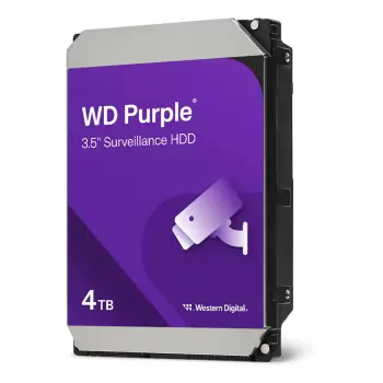 Hard disk WD Purple 4TB, 128MB cache, 3.5", SATA