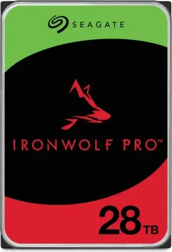 HDD i Brendshëm 3.5″ 28TB Seagate IronWolf Pro – SATA 6Gb/s / 7200RPM / 512MB Cache