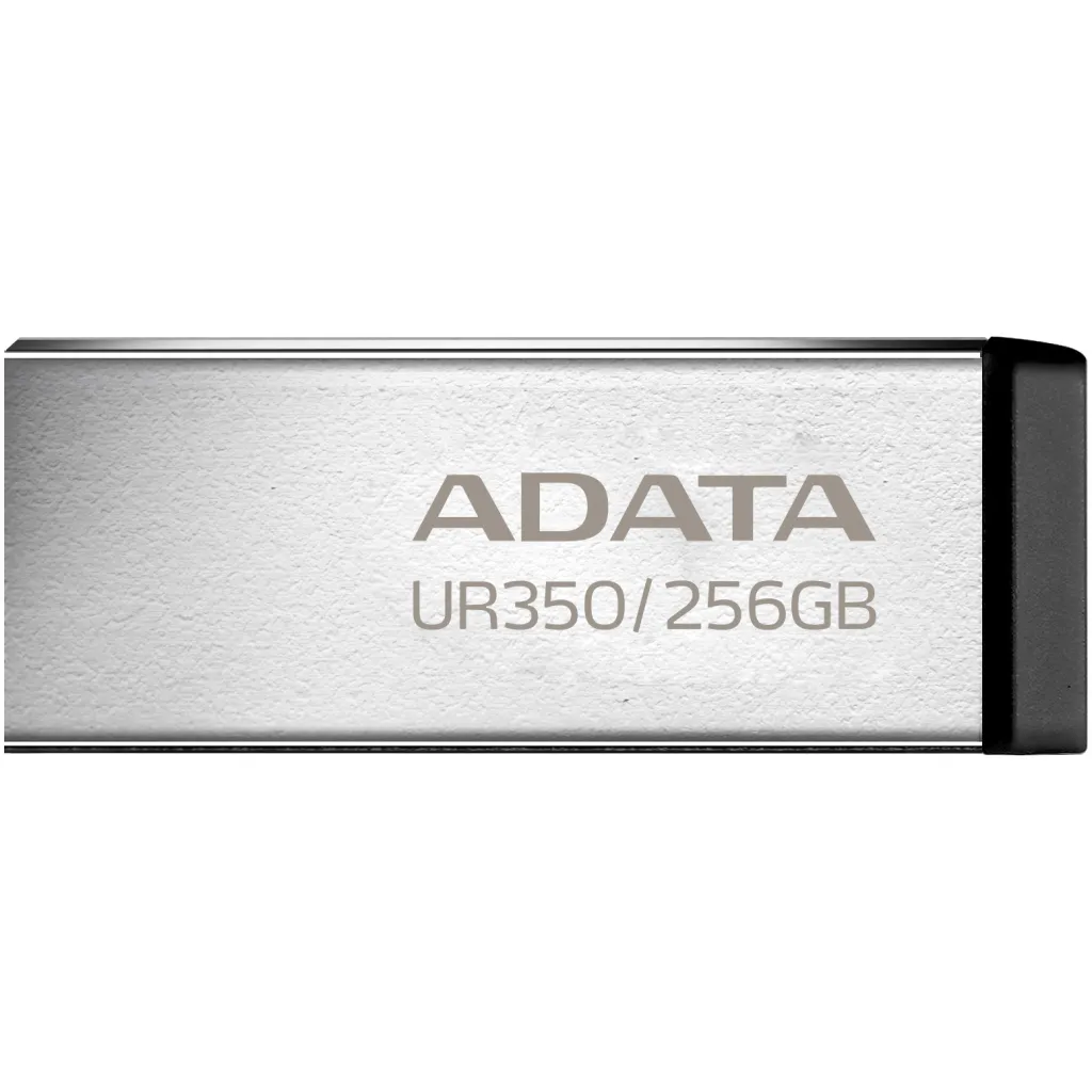 USB flash drive ADATA UR350, 256GB, USB A 3.2 Gen 1, ngjyrë nikeli - 1