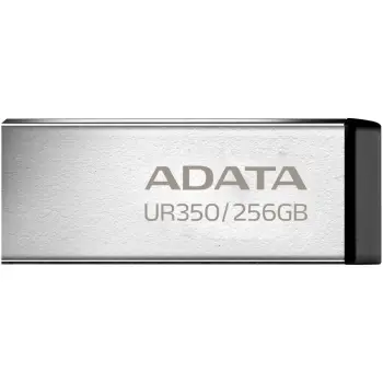 USB flash drive ADATA UR350, 256GB, USB A 3.2 Gen 1, ngjyrë nikeli