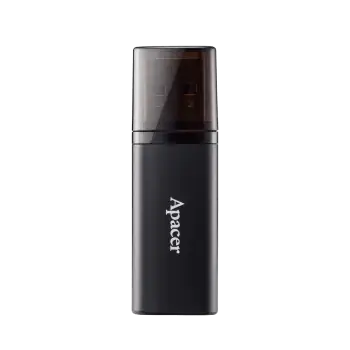 USB Apacer AH25B / 64GB / 3.1 Gen1 / Metalike / E zezë