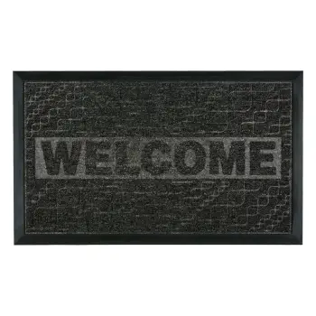 Tapet dere, ngjyrë e zezë "Welcome" 75x45cm