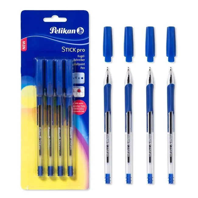 Stilolaps "Pelikan" Me Gomë Blu 4 Copë - 1