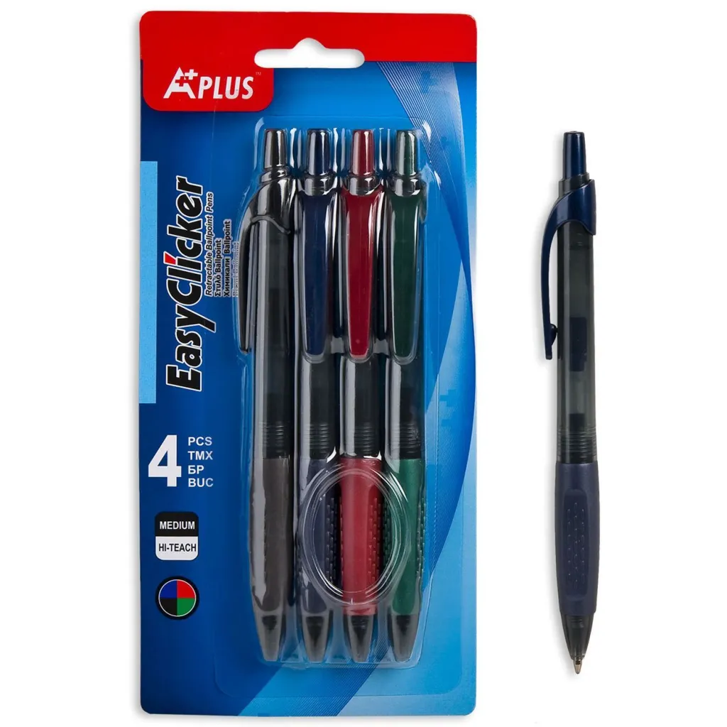 Stilolaps "Easy Clicker" Me Ngjyra Blu, Jeshilë, I Zi, I Kuq - 1